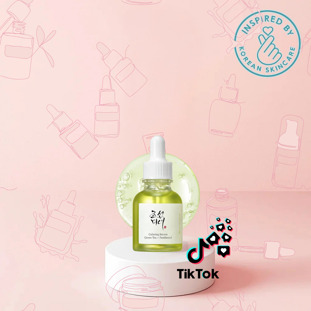 BEAUTY OF JOSEON - SIERO CALMANTE CON TE' VERDE E PANTENOLO