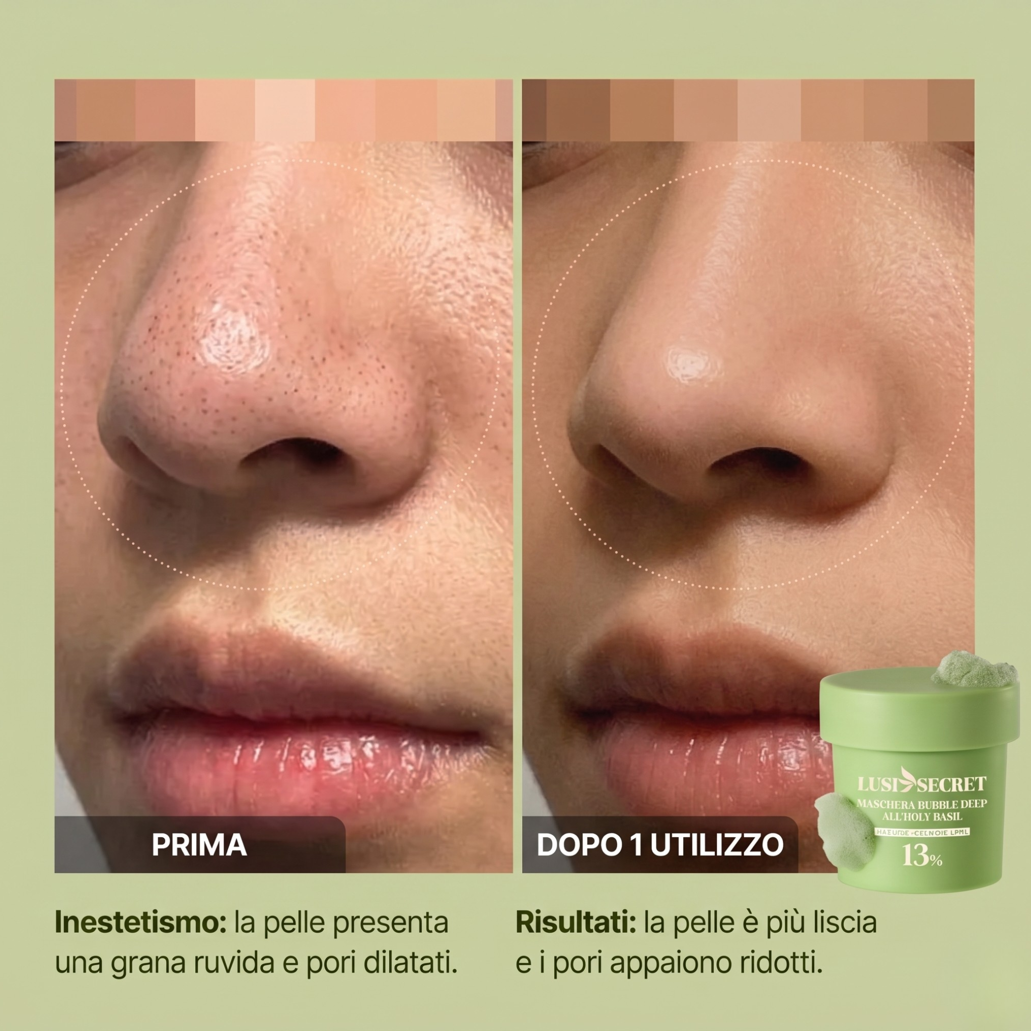 Holy Basil Bubble Deep Mask™