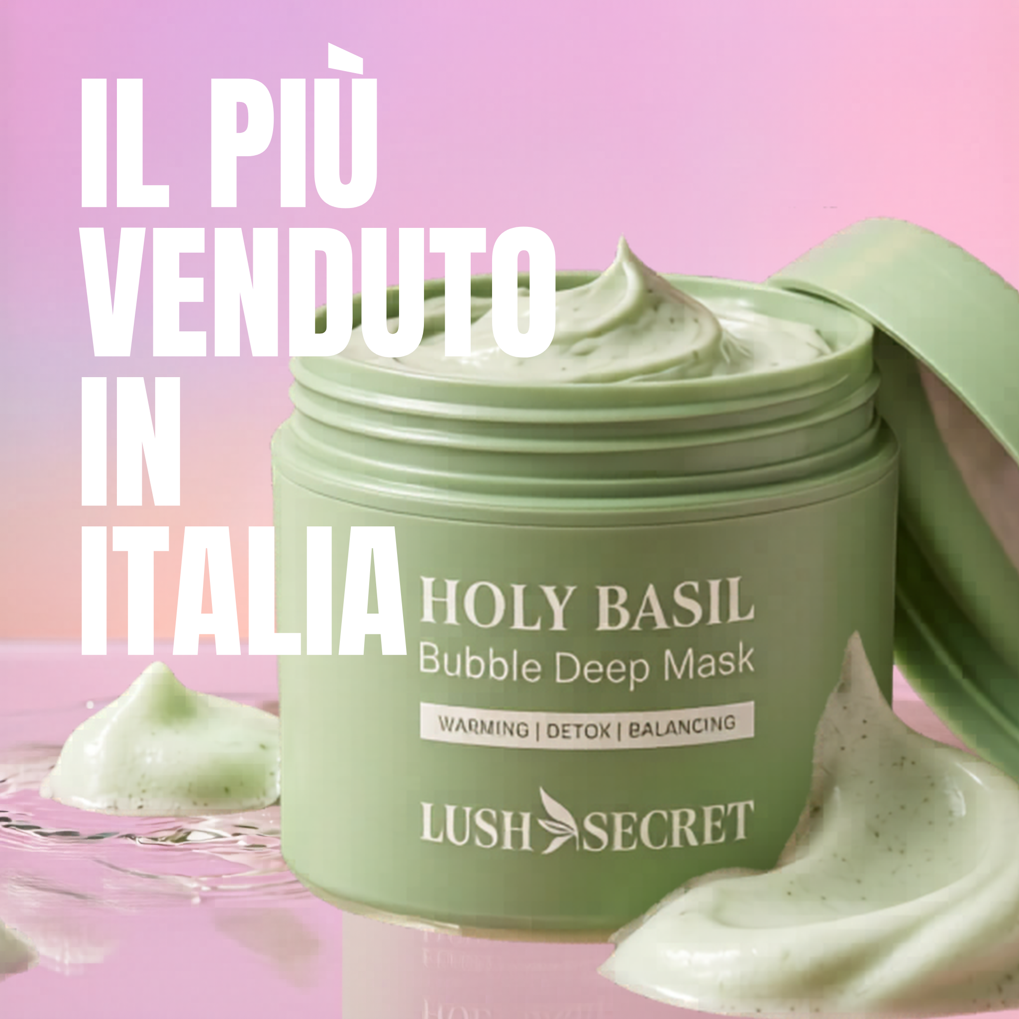 Holy Basil Bubble Deep Mask™