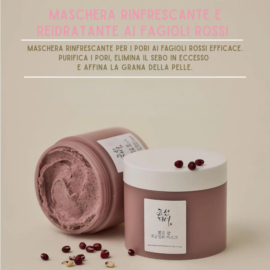 BEAUTY OF JOSEON -MASCHERA RINFRESCANTE E REIDRATANTE - RED BEAN
