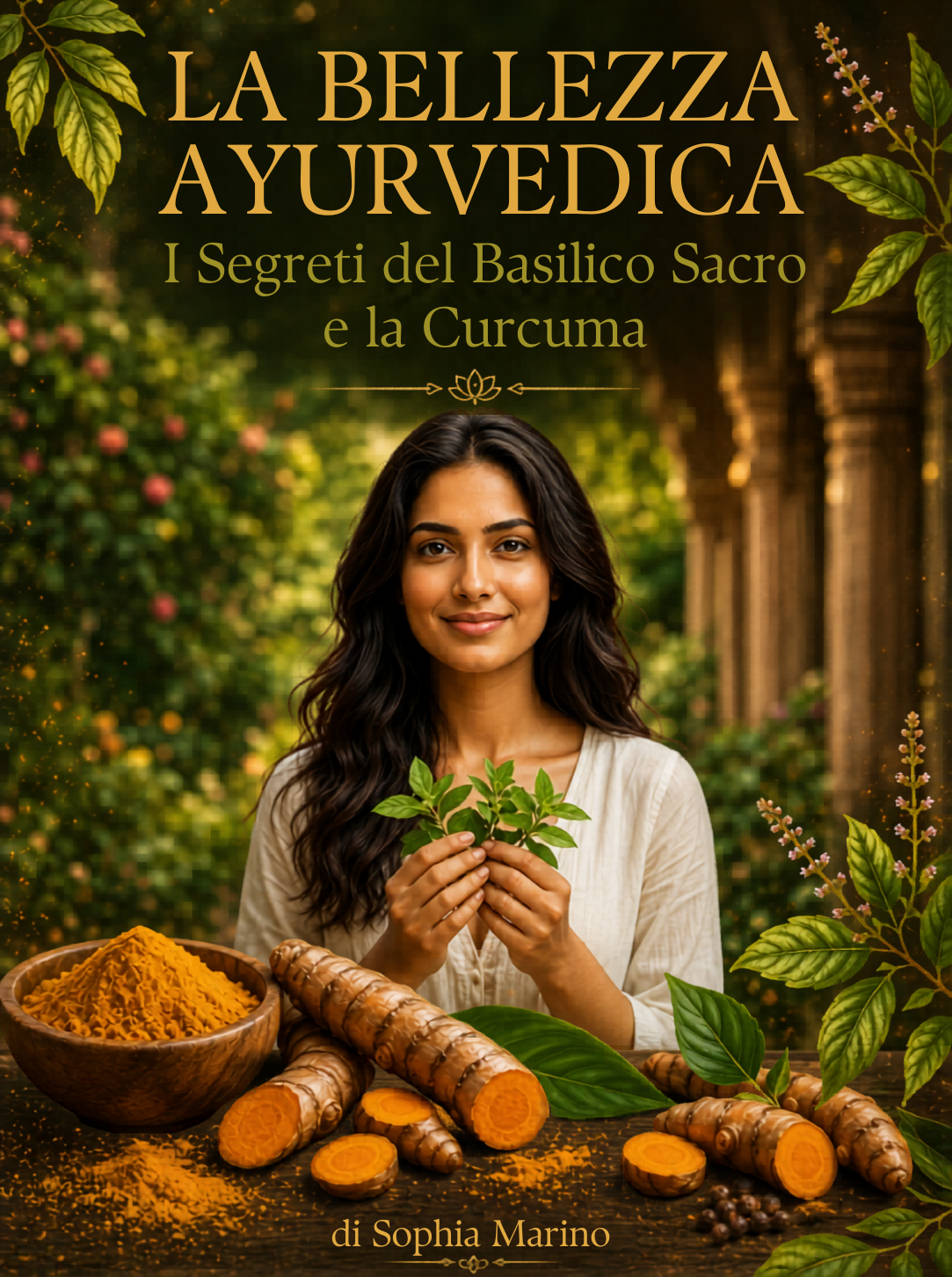 LA BELLEZZA AYURVEDICA - I Segreti del Basilico Sacro e la Curcuma