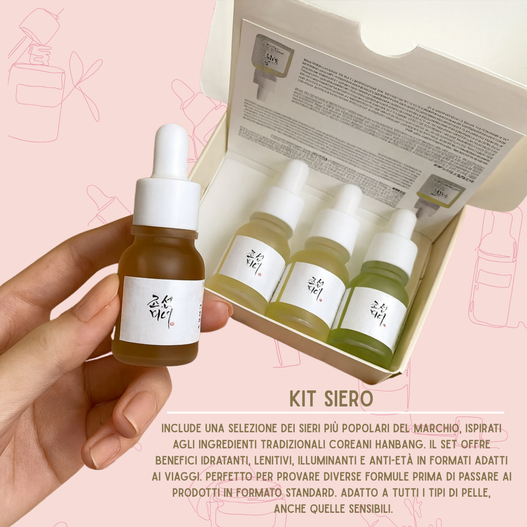 BEAUTY OF JOSEON - SIERO - DISCOVERY KIT 4ML