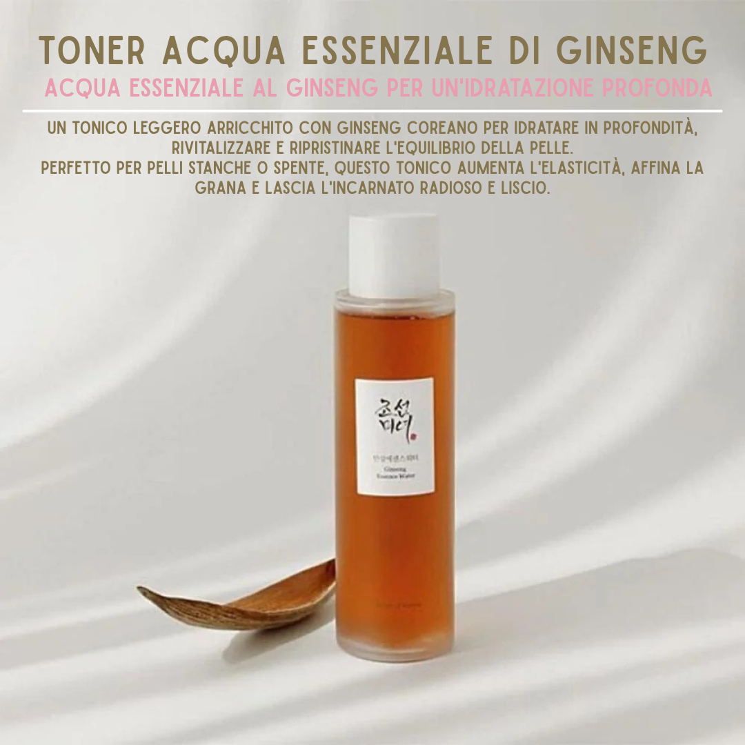 BEAUTY OF JOSEON - TONER ACQUA ESSENZIALE DI GINSENG