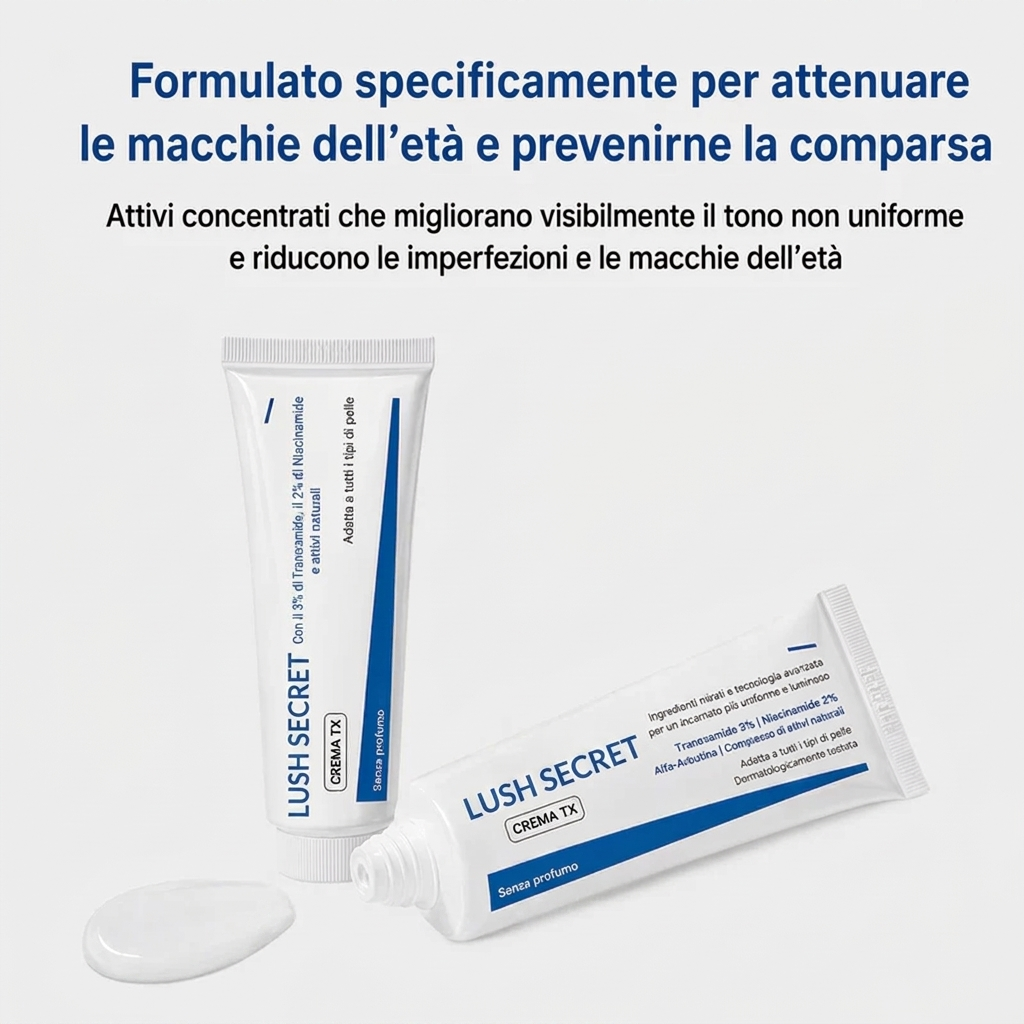 LushSecret™ Crema per macchie dell'età | Riduci le macchie scure del 93% in 7 giorni