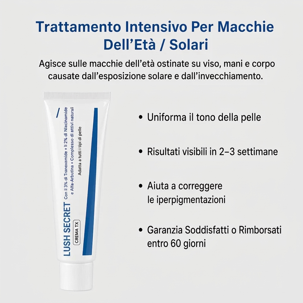 LushSecret™ Crema per macchie dell'età | Riduci le macchie scure del 93% in 7 giorni